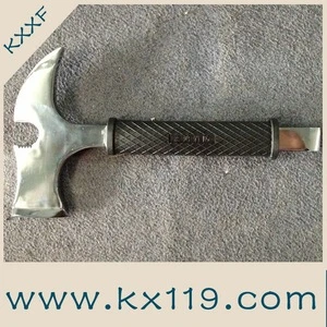 Stainless steel escape rescue axe fire fighting stainless steel camping axe