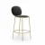 Import Stainless steel gold metal chair high coffee chair from China