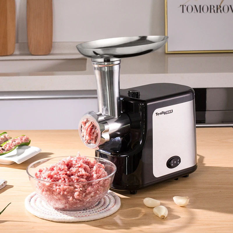 Stainless steel household electric meat grinder multifunctional meat mincer