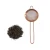 Import Stainless Steel Long Handle Rose Gold Tea Fliter Infuser Mesh Strainer from China
