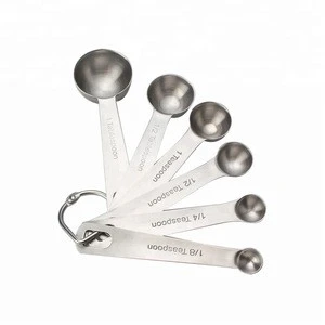 Stainless Steel Measuring Cups and Spoons Set: Set of 13 for Dry Measurement - Home Kitchen Tool for Cooking&amp;Baking
