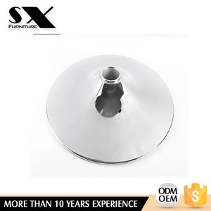 Stainless steel Round chair base compoents/swivel chair base parts /Round chrome chair base