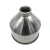 Import Stainless steel shell sheet metal Funnel spinning auto parts custom from China