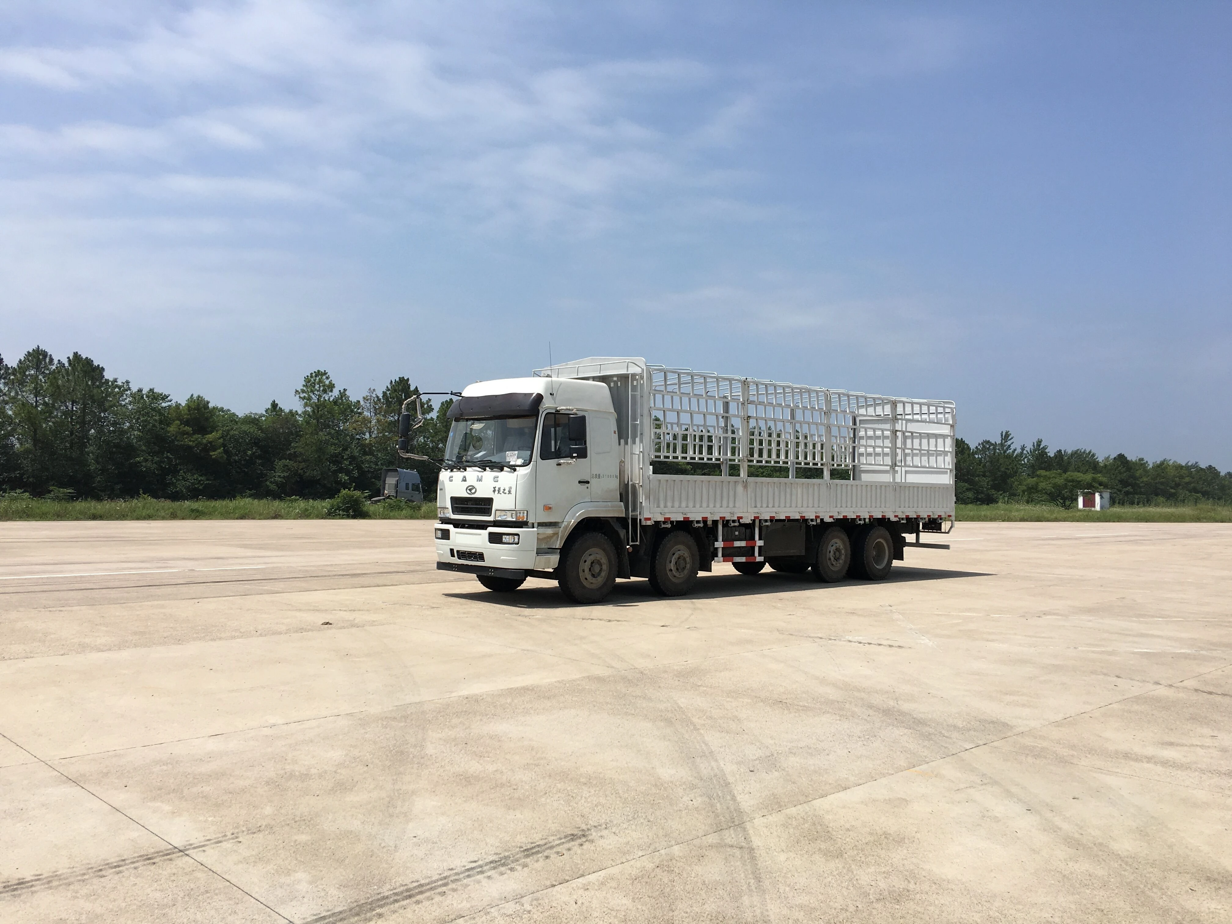 stake  cargo truck 8*4for loading animals vegetables logistics transportation