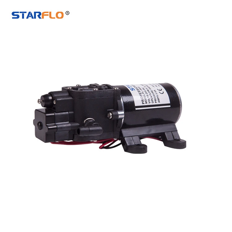 STARFLO manufacturer 24V DC 5.1LPM 100PSI high pressure diaphragm pump mini electric sprayer pump car washer