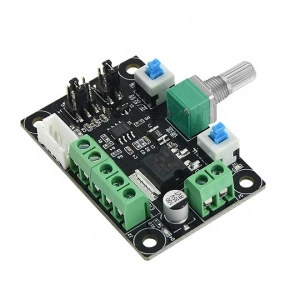 Stepper motor drive simple controller speed control positive and negative control pulse PWM generation