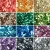 Import Stud nail glitter 12 colors from South Korea