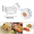 Import Suitable for 3.7-5.8 QT air fryer 7 / 8 inch air fryer accessories 7-piece set baking bread basket pizza double layer grill from China