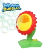 Summer outdoors party kids toy automatic soap water bubble machine for baby