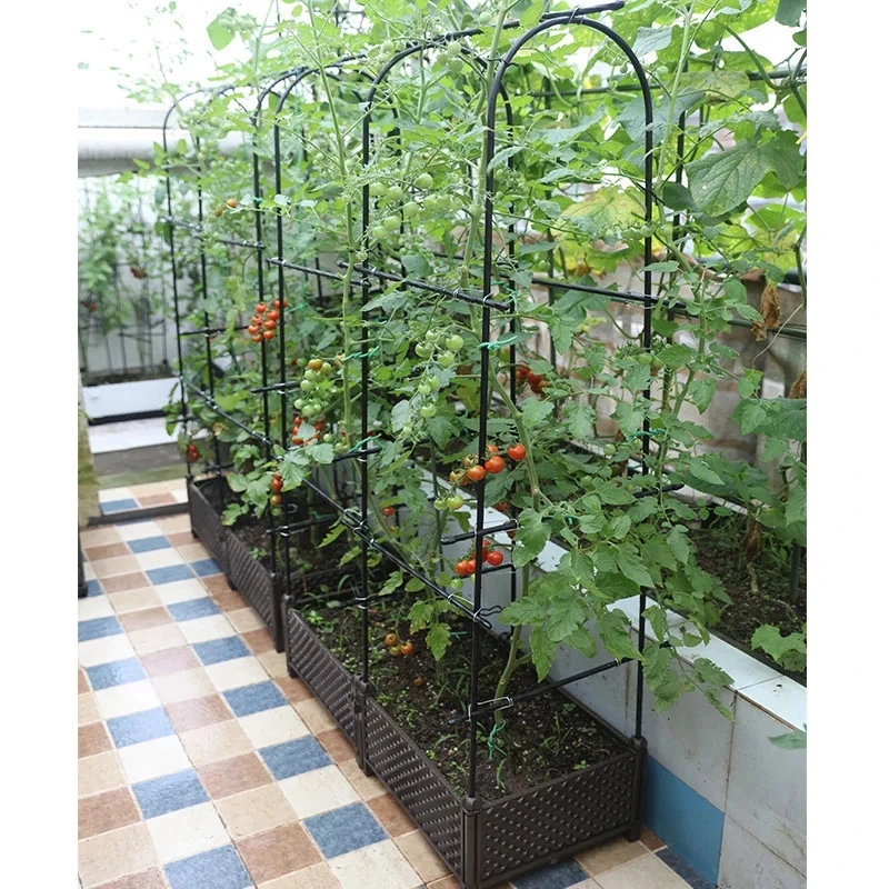 Suntour Flower Planter Box Vegetables Planting Container for Balcony Yard Gardening
