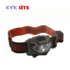super bright waterproof AAA battery CREE led headlamp with red strobe