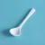 Import Super white color ceramic mini salt coffee tea spoon with different size from China