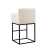Import Superior synthetic leather bistro bar counter stool wih the metal frame legs from China