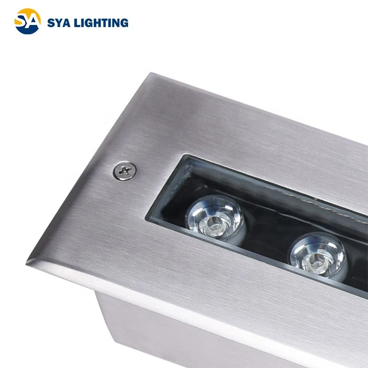 SYA-204-500 Landscape Lighting Linear Pool Light Stainless Steel 12W LED Underwater Light