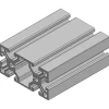 T Slot Industrial Aluminum Extrusion Profile 4080 Framing