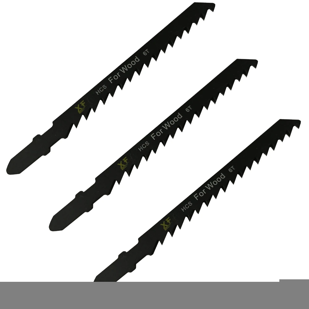 T144D High Carbon Steel T-shank fast straight cutting JIG saw blades cutting for hardwood /softwood /chipboard/wood core plywood