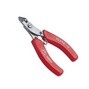 Taiwan Stainless steel Diagonal Pliers Mini Side cutter pliers for electronic l PVC comfort handle&amp; Spring function l Precise