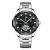 Tevise stylish tevise watch for men retro mechanical wrist watches automatic movements