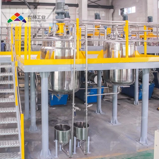 Textile ink making machine and production line