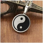 the Eight Diagrams design stainless steel 316L charms by Chinese manufacturer