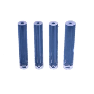 Thermal stability Heat Resistant sector quartz glass tube