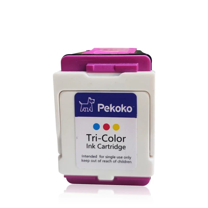 TIJ 2.0X Technology Original Import Tri-Color Water Based Quick Dry Ink Cartridge For Portable Handheld Inkjet Printer Pekoko