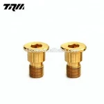 Titanium Replacement Bolts for Brompton folding Bicycle Left Pedals