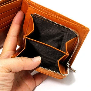 [ TOCHIGI LEATHER ] Bifold Wallet with Coin Purse - made in Japan