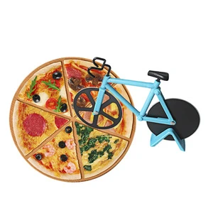 Tool Knife Plastic Stainless Custom Automatic Rocker Blade Bicycle Steel Oven Motorcycle Mini Kitchy Logo Pizza Cutter Wheel