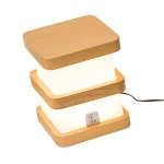 Touch switch soft light lamp table lamp, bedside  lamp with USB, EC-W2023