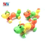 Toy factory hot sales plastic wind up animal toy mini toy animal
