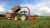 Tractor mounted forage harvester silage harvester