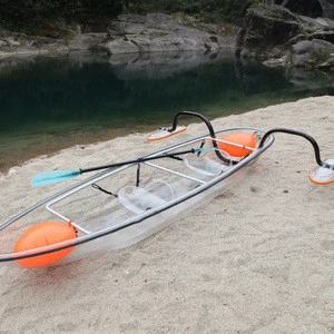 Transparent Crystal Kayaks - Clear Glass Bottom Canoes