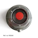 Truck wheel hub cap