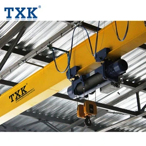 TXK Single Girder Overhead Crane 5 Ton for Material Handling Equipment