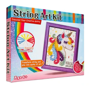 Unicorn String Complete Arts and Crafts Project for Girls Art Set