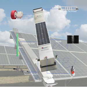 Unique Design Solar Farm Cleaning Tools Solar System Cleaning Equipements