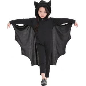 Unisex Animal Bat Jumpsuit Costume Movie Halloween Costume and Childrens Stage Costume
