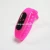 Import Unisex new design printing plastic case custom silicone led digital watch from China