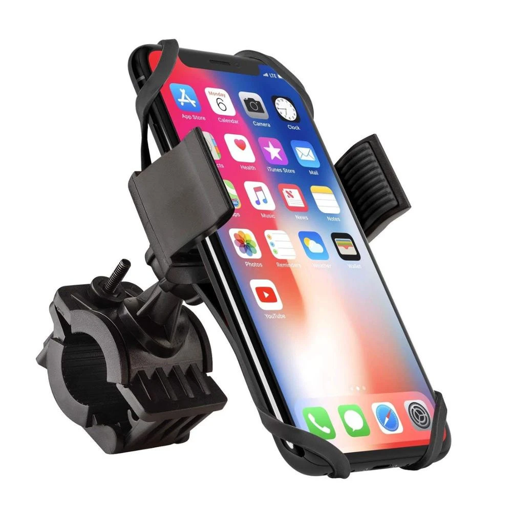 Universal Premium Bike &amp; Motorcycle Phone Mount 360 Degree Rotation Adjustable Bike Handlebars Fits Any smart Phone Accessories
