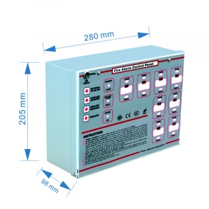 USAFE New Economy 2-8 Zones Fire Alarm Control Panel with CE Approval
