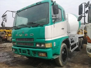 Used Mitsubishi Fuso Mixer Truck 6*4 Concrete Cement Truck