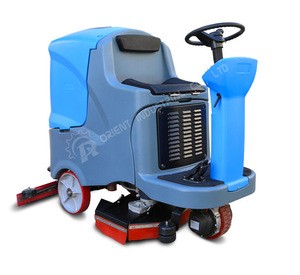 V7 Double Disc Ride On Floor Care Equipment All In One Industrial Scrubber Dryer