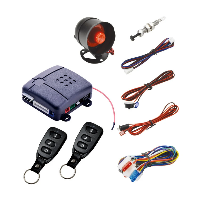 Vehicle security one way 433.92 mHz alarm system for car