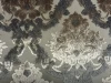 Velvet polyester classical embossed flower furniture fabric