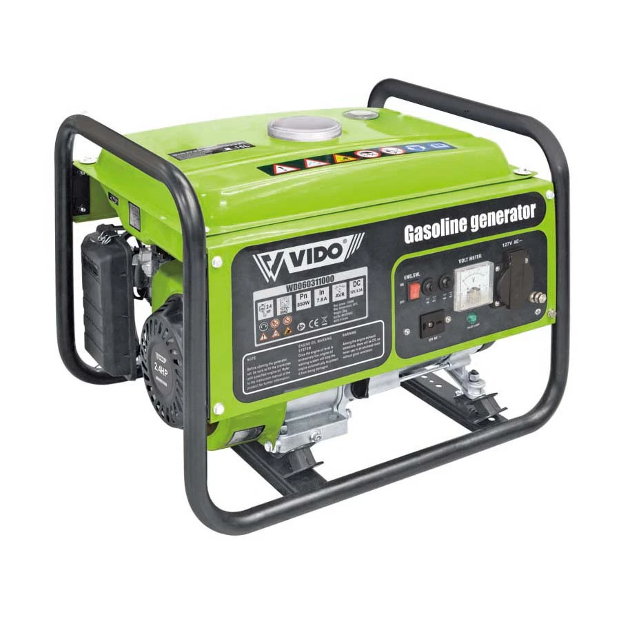 VIDO small professional 1kw power gasoline generator for home