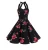Import Vintage 1950s Rockabilly Polka Dots Audrey Dress Retro Cocktail Dress from China