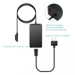 VORCSBINE 102W 15V 6.33A Power Adapter Charger for Microsoft Surface Laptop Surface Book 2 Surface Pro 5 with 5V 1.5A USB Port