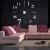 Import Wall Clocks DIY Large Wall Sticker Clock 3D Mirror Surface Sticker Home Office Decor Quartz Acrylic from China