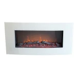 Wall Mounted Electric Fireplace Wall Hanging Fire Curved Panel